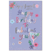 Open Female Modern C75 Card SE31630