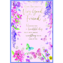 Very Good Friend Female Trad C50 Card SE31645