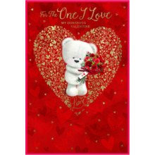 JVC0350 One I Love Female Cute C75 Valentine's Day Card SE31678