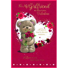 JVC0362 Girlfriend Cute C75 Valentine's Day Card SE31682