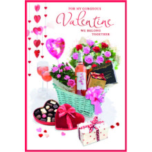 JVC0299 Open Fem Trad C75 Valentine's Day Card SE31684