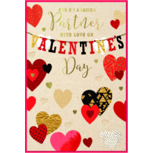 JVC0368 Partner Trad C75 Valentine's Day Card SE31685
