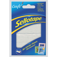 Sellotape Sticky Fixers 56s Perm. Pads