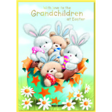 JEC0178 Grandchildren C50 Easter Cards SE31750