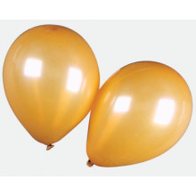 12" Shiny Gold Balloons Pack 15