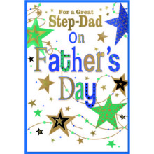 JFC0235 Step-Dad Trad C50 Father's Day Cards SE31767