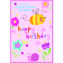 Great Grandaughter Juvenile C50 Card SE31804
