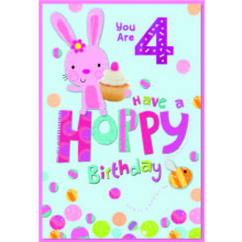 Age 4 Girl C50 Card SE31805