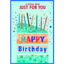 Open Juvenile Boy C50 Card SE31813