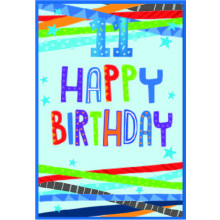Age 11 Boy C50 Card SE31815