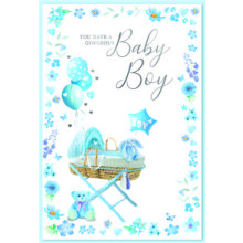 Baby Boy C50 Card SE31820