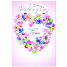 Wedding Day Trad C50 Card SE31825