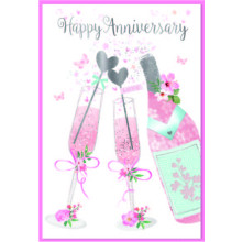 Happy Anniversary Trad C50 Card SE31826