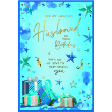 Husband Birthday Trad C75 Card SE31844