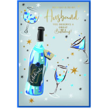 Husband Birthday Modern C50 Card SE31846-3