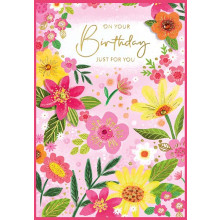 Open Female Isabel's Garden Card SE31859