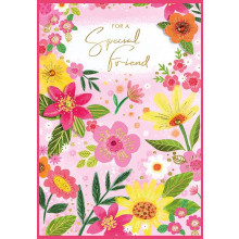 Special Friend Isabel's Garden card SE31859