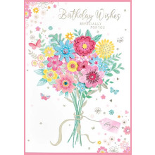 Open Female Isabel's Garden Card SE31861