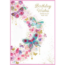 Open Female Isabel's Garden Card SE31862