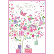 Open Female Isabel's Garden Card SE31864