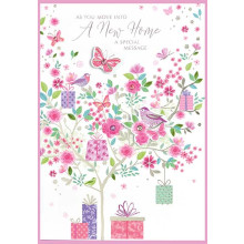 New Home Isabel's Garden Card SE31864