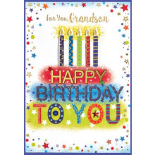 Grandson Isabel's Garden Card SE31865
