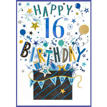 Age 16 Male Isabel's Garden Card SE31871
