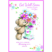 Get Well Female Cute C50 Card SE31879