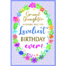 Grandaughter Trad C50 Card SE31883