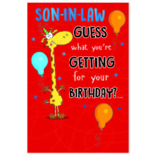 Son-in-law Humour C50 Card SE31886