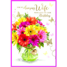 Wife Birthday Trad C50 Card SE31887