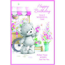 Open Female Cute C50 Card SE31895