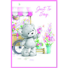 Just To Say Female Cute C50 Card SE31895
