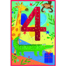 Age 4 Boy C50 Card SE31897