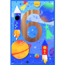 Age 6 Boy C50 Card SE31898