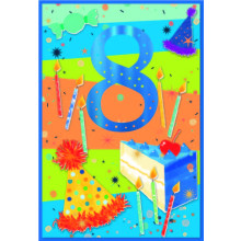 Age 8 Boy C50 Card SE31899