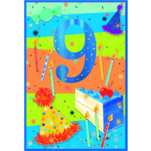 Age 9 Boy C50 Card SE31899