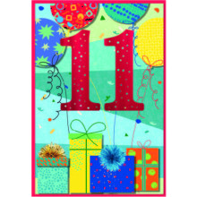 Age 11 Boy C50 Card SE31900