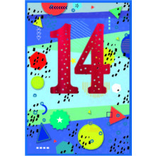 Age 14 Boy C50 Card SE31901