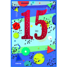 Age 15 Boy C50 Card SE31901