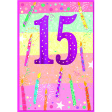 Age 15 Girl C50 Card SE31907