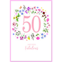 Age 50 Female C50 Card SE31908