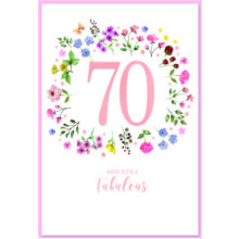 Age 70 Female C50 Card SE31908