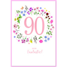 Age 90 Female C50 Card SE31908