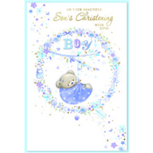Christening Boy C50 Card SE31913
