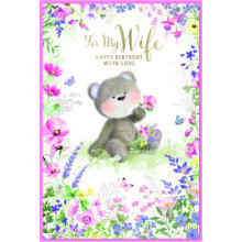 Wife Birthday Cute C75 Card SE31921