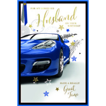 Husband Birthday Trad C75 Card SE31929