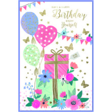 Open Female Modern C75 Card SE31934