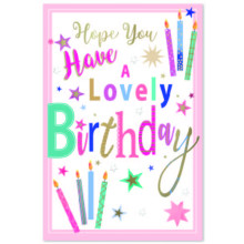 Open Female Modern C50 Card SE31951