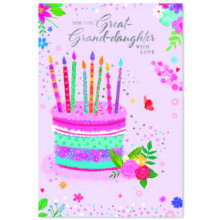 Great Grand-daughter Modern C50 Card SE31955